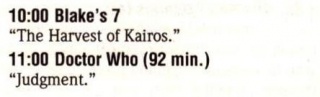 The Ultimate Foe, Airwaves, Oct. 1991